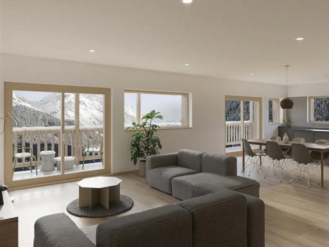 Hochwertige Wohnung mit freiem Blick auf die Berge