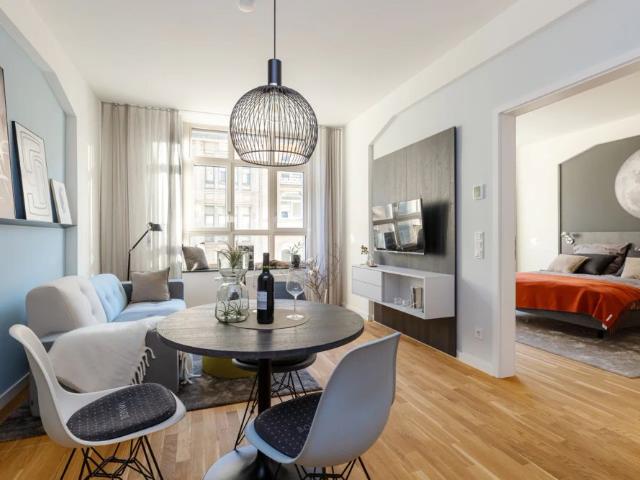 Luxuriös und unkompliziert – Vollausgestattete Wohnung in Frankfurt
