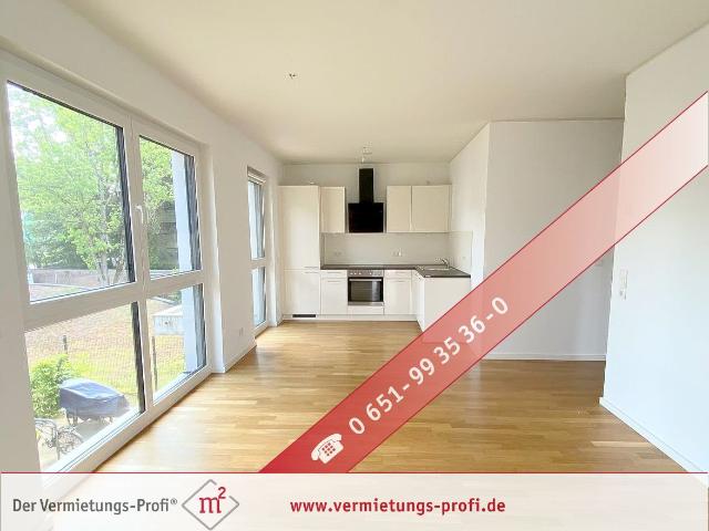 Luxuriös wohnen in Mosel Lage lichtdurchflutete und barrierefreie 2ZKB Wohnung mit Balkon!