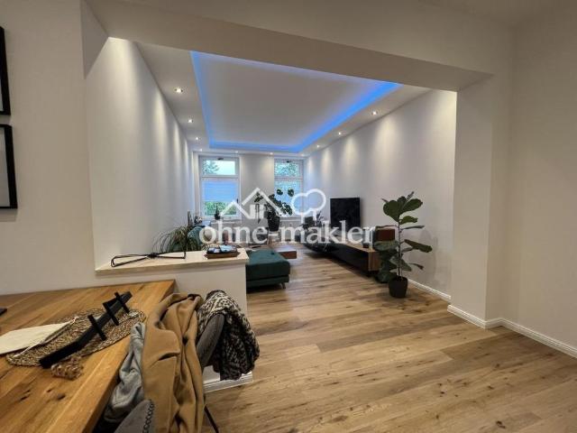 Luxuriös sanierte 4 Zimmer Wohnung mit einmaliger Einbauküche auf dem Kaßberg