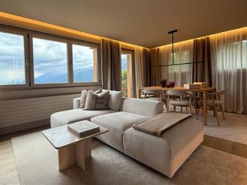 Luxuriöses 3.5 Zimmer Apartment komplett renoviert – Crans Montana