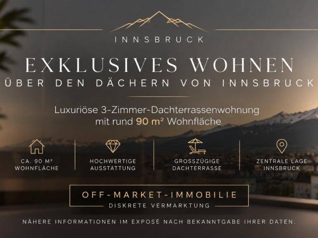 Luxuriöse 3 Zimmer Dachterrassen Wohnung | Off Market