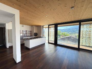 Luxuriöse 3 Zimmer Wohnung mit Panorama Blick u 2 Balkonen im Passivhaus im Westen von Innsbruck