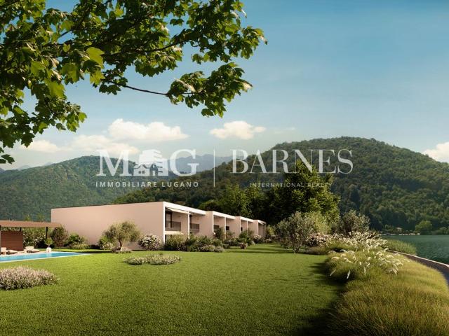 Luxuriöse 3 Zimmer Villa zu vermieten in Lugano, Ticino, Caslano, Lugano, Kanton Tessin