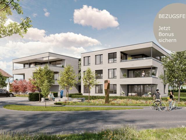 Luxuriöse 2 Zi Gartenwohnung | Exklusive Ausstattung | Bezugsfertig Wohnen am Schlössle Top W01
