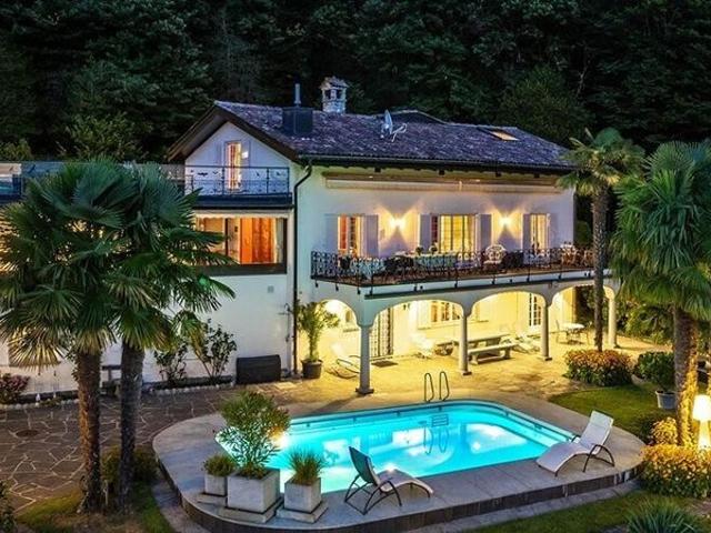 Luxuriöse 7 Zimmer Villa zu verkaufen in Selva Bella 1, Novaggio, Lugano, Kanton Tessin