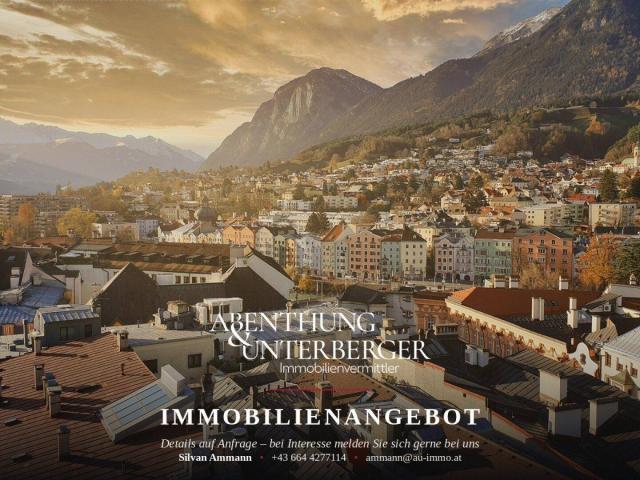 Luxuriöse 4 Zimmer Wohnung in Innsbruck, vollrenoviert mit Terrasse & Tiefgarage!