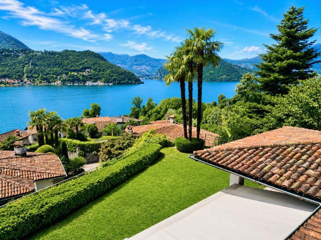 Luxuriöse 5 Zimmer Villa zu verkaufen in Via Monte Panorama 5, Figino, Kanton Tessin