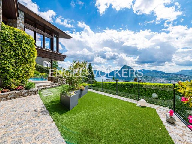 Luxuriöse Villa, 5 Schlafzimmer, zu verkaufen in Aldesago, Schweiz