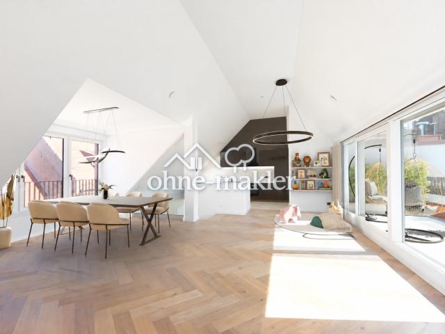 Luxuriöse Maisonettewohnung im Lehel