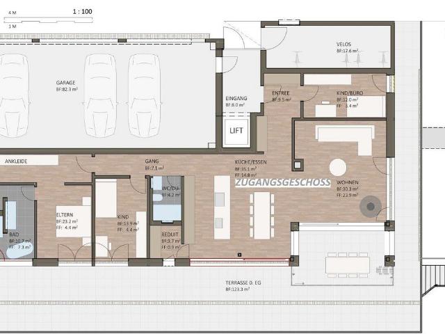 Luxuriöse Neubau Attikawohnung mit traumhafter Seesicht