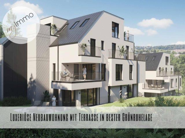 Luxuriöse Neubauwohnungen mit Terrasse in bester Grünruhelage