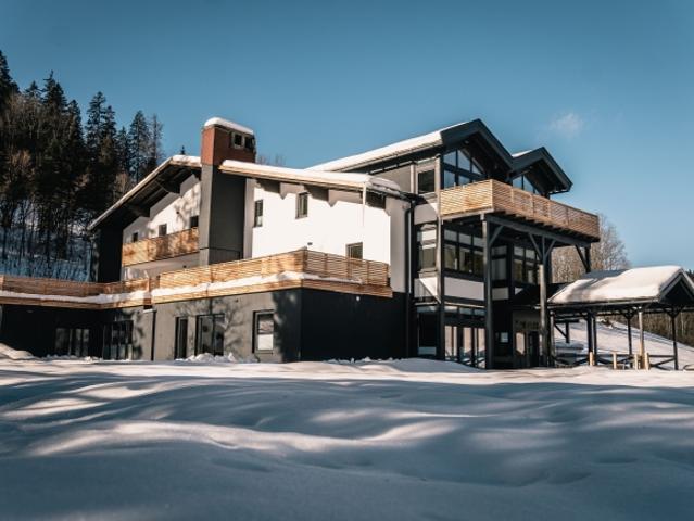Luxuriöse Spa Lodge mit Whirlpool, Infrarotkabine und 115.23 m² Wohnfläche am Ötscher