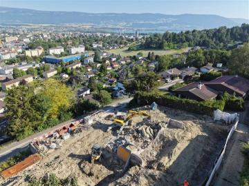 Luxuriöse Unterkunft mit Seeblick