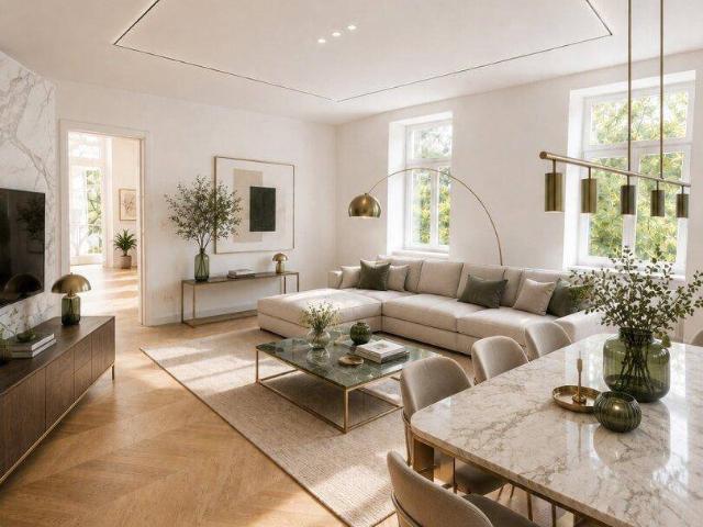 Luxuriöser Altbau Erstbezug mit Terasse und Grünblick – Wohnen auf höchstem Niveau im Herzen des 2. Bezirks