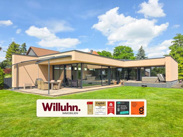 Luxuriöser Bungalow | Klimaanlage | Fußbodenheizung | Doppelgarage | Pool