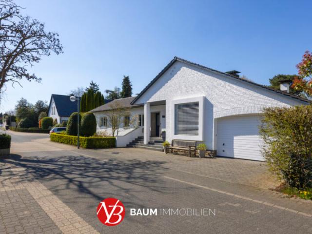 Luxuriöses Einfamilienhaus mit Einbauküche und Wellnessbereich in exklusiver Lage von Meerbusch Strümp! Baum Immobilien GmbH