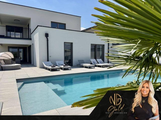 Luxuriöses Einfamilienhaus mit Pool, Poolhaus & Smart Home nur 5 Min. von Eisenstadt entfernt