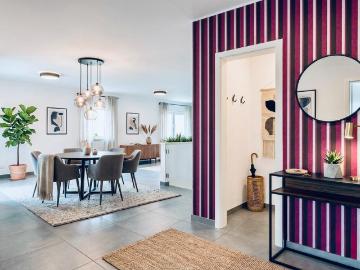Modernes Penthouse auf zwei Ebenen