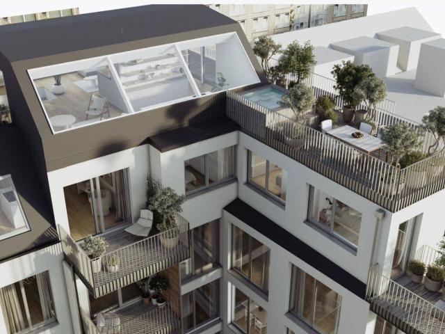 Luxuriöses Penthouse der Extraklasse 285,19 m² Gesamtfläche / Großzügige Dachterrasse mit Jacuzzi und spektakulärem Panoramablick über Wien