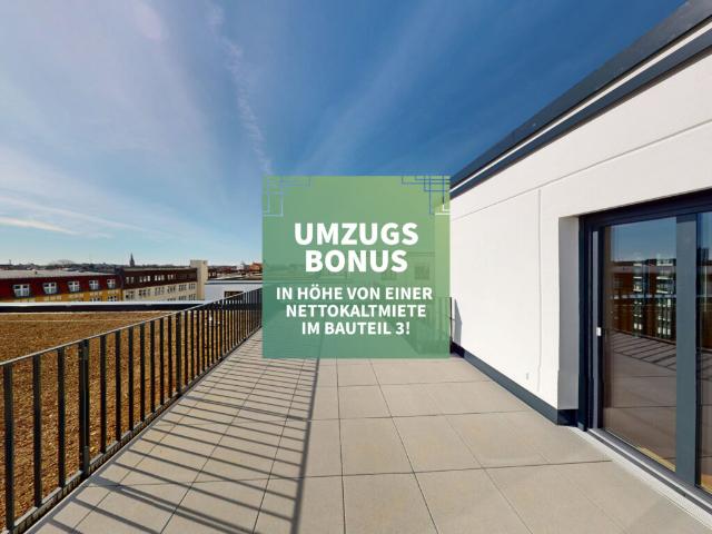 Luxuriöses Penthouse: Exklusive 4 Zimmer Wohnung mit Dachterasse und Einbauküche