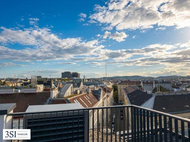 Luxuriöses Penthouse im Servitenviertel – 6 Zimmer, Dachterrasse & Whirlpool