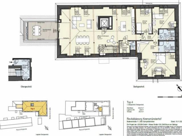Luxuriöses Penthouse mit historischem Charme und Blick über die Weingärten