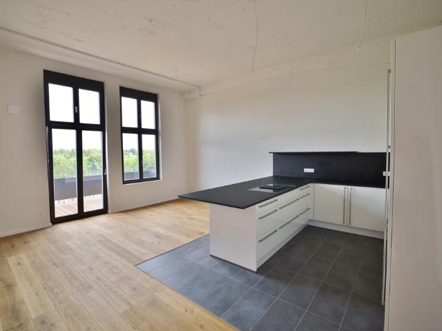 Luxuriöses Wohnen mit industriellem Touch 3 Zimmer mit Balkon und Mainblick