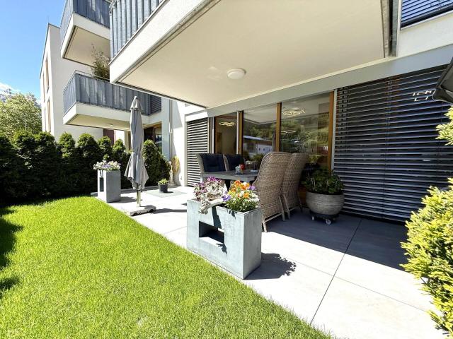Luxuriöses Wohngefühl in bester Zentrumslage – 4 Zimmer Gartenwohnung in Zams
