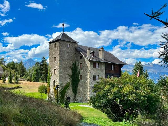 Luxuriöses 10 Zimmer Einfamilienhaus zu verkaufen in Les Mayens de Sion, Les Mayens de Sion, Kanton Wallis