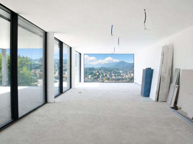 Luxuriöses 4 Zimmer Penthouse zu verkaufen Carona, Paradiso, Lugano, Kanton Tessin