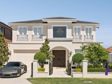 Luxurious grand French inspired family estate with resort style appeal