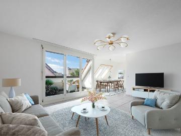 Luxurious duplex apartment