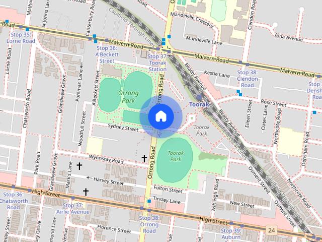 Luxurious One Bedroom Apartment next to Toorak Train Station!