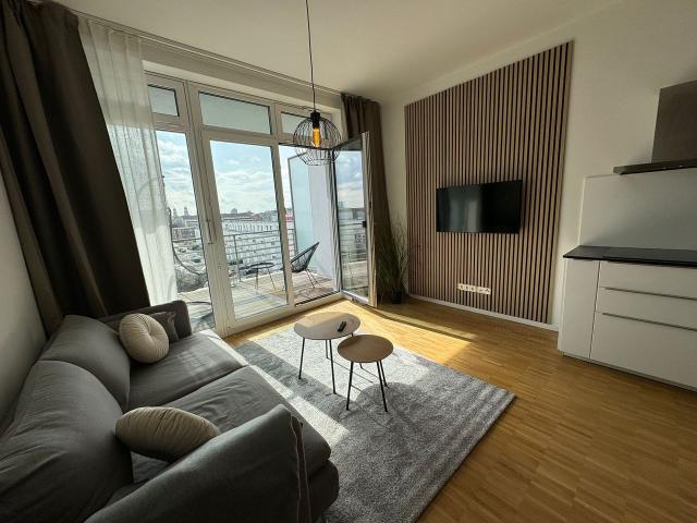 luxurious, new 2 r apartment with panoramic view in Prenzlauer Berg, Berlin Amsterdam Apartments for Rent