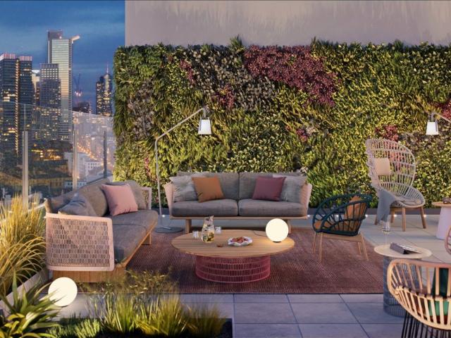 Luxurious Studio apartment in Eden Tower Frankfurt am Main, Frankfurt Amsterdam Apartments for Rent