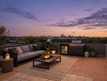 Luxurious Penthouse Living with Private Rooftop & City Skyline Views
