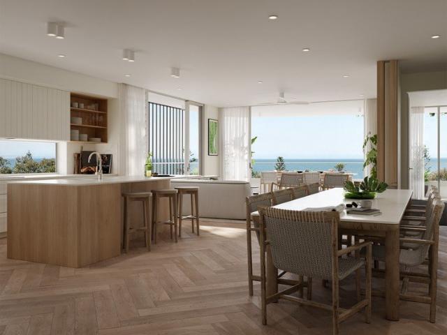 Luxury 3 Bed + MPR + Wine Cellar Apartment with Panoramic Ocean Views