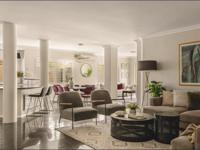 Luxury 5 Bedroom Riverside Family Residence with Pool, Spa & Multiple Entertainment Areas