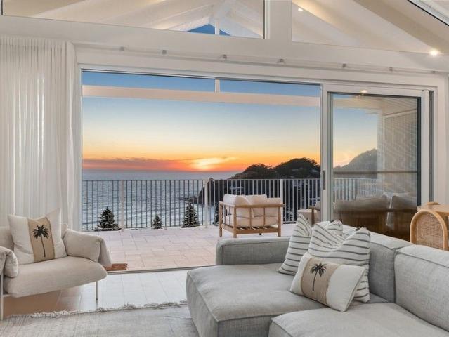 Luxury coastal living framed by endless ocean views