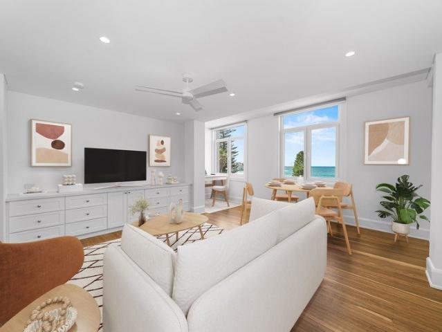 Luxury Coastal Living Opposite Bondi Beach | Spacious 2 Bedroom Beachfront Apartment