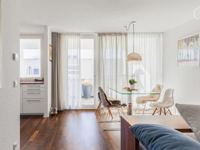 Luxury and modern 3 room Apartment next to Mercedes I Stuttgart I Kitchen I Home Office, Boblingen Amsterdam Apartments for Rent