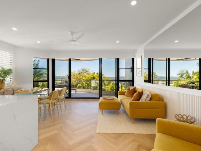 Luxury Apartment Showcasing Sweeping Views Over Laguna Bay & Noosa River