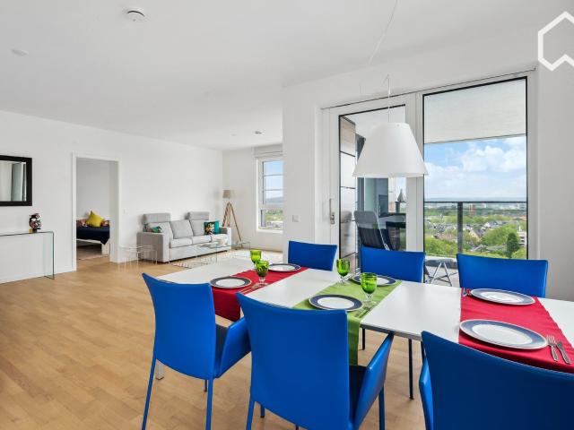Luxury appartment in Pandion Le Grand with fantastic view over city center incl. concierge, fitness, sauna