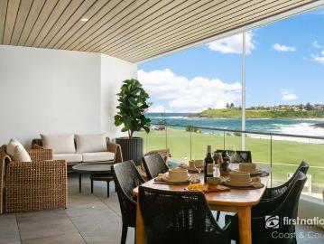 Luxury beachside apartment