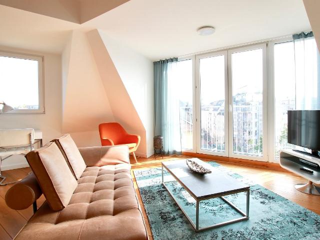 Luxury Design Penthouse Flat im Belgischen Viertel – euhabitat
