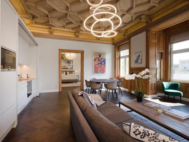 Luxury Furnished Apartment in 19th District Vienna – 160 m² | 3 Bedrooms | En Suite Bathrooms