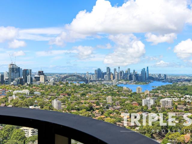 Luxury high Level apartment with Harbour Bridge view and Water view