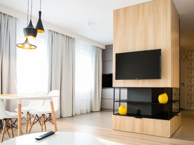 Luxury one bedroom apartment – city center of Lodz