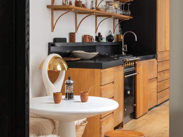 luxury loft design Marais Paris with art
